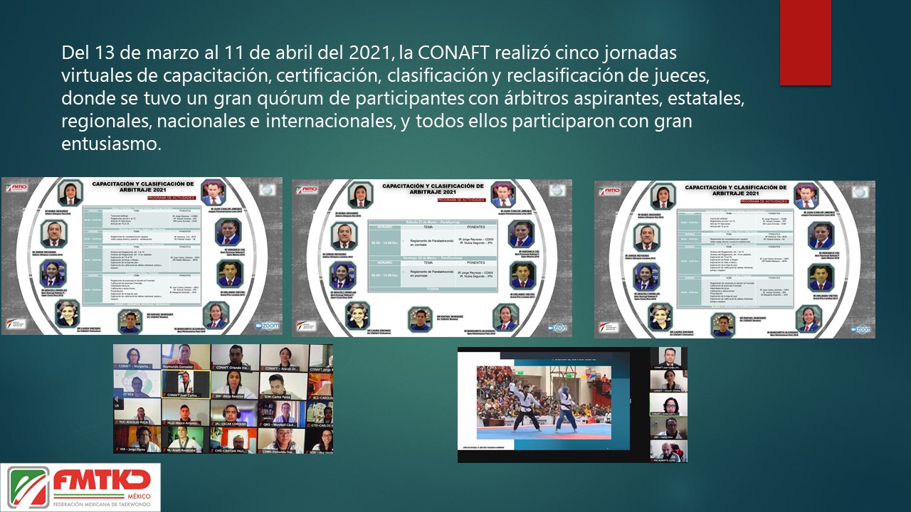 Conaft Listo capacitaciones virtuales